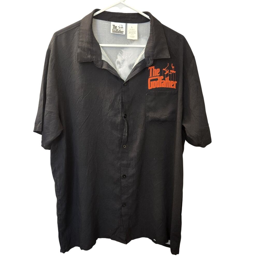 The Godfather Button-Down Shirt Size Men's Large